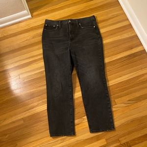 Madewell the perfect vintage black jean